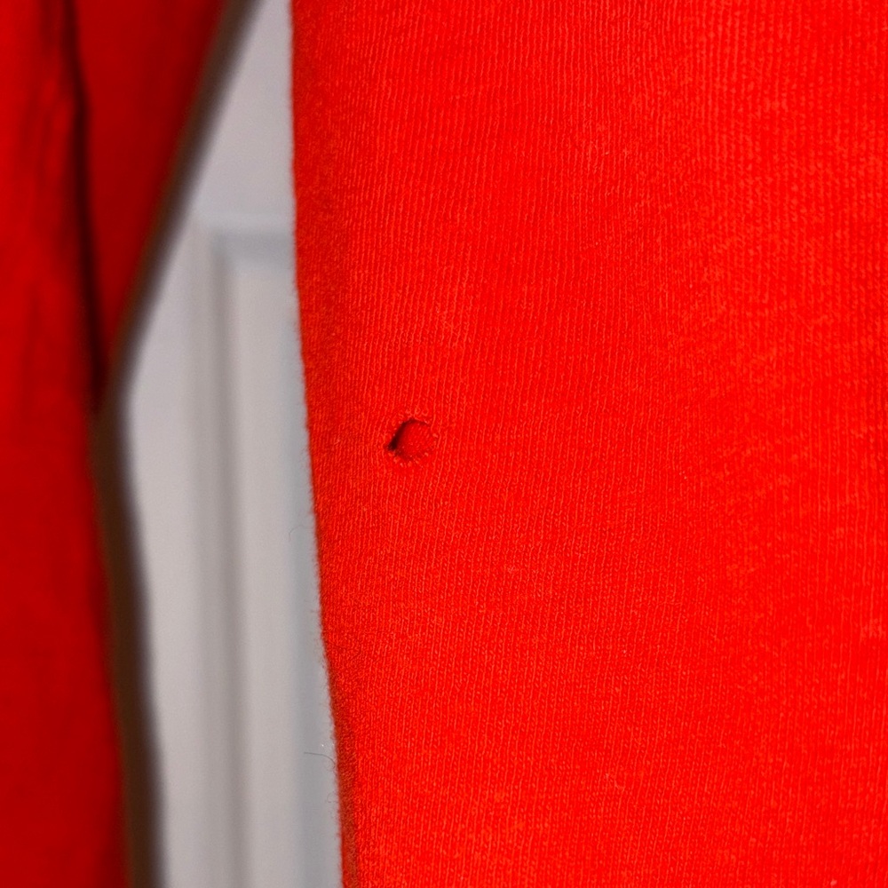 The North Face Red Long Sleeve Logo Shirt (as-is) - Picture 5 of 5